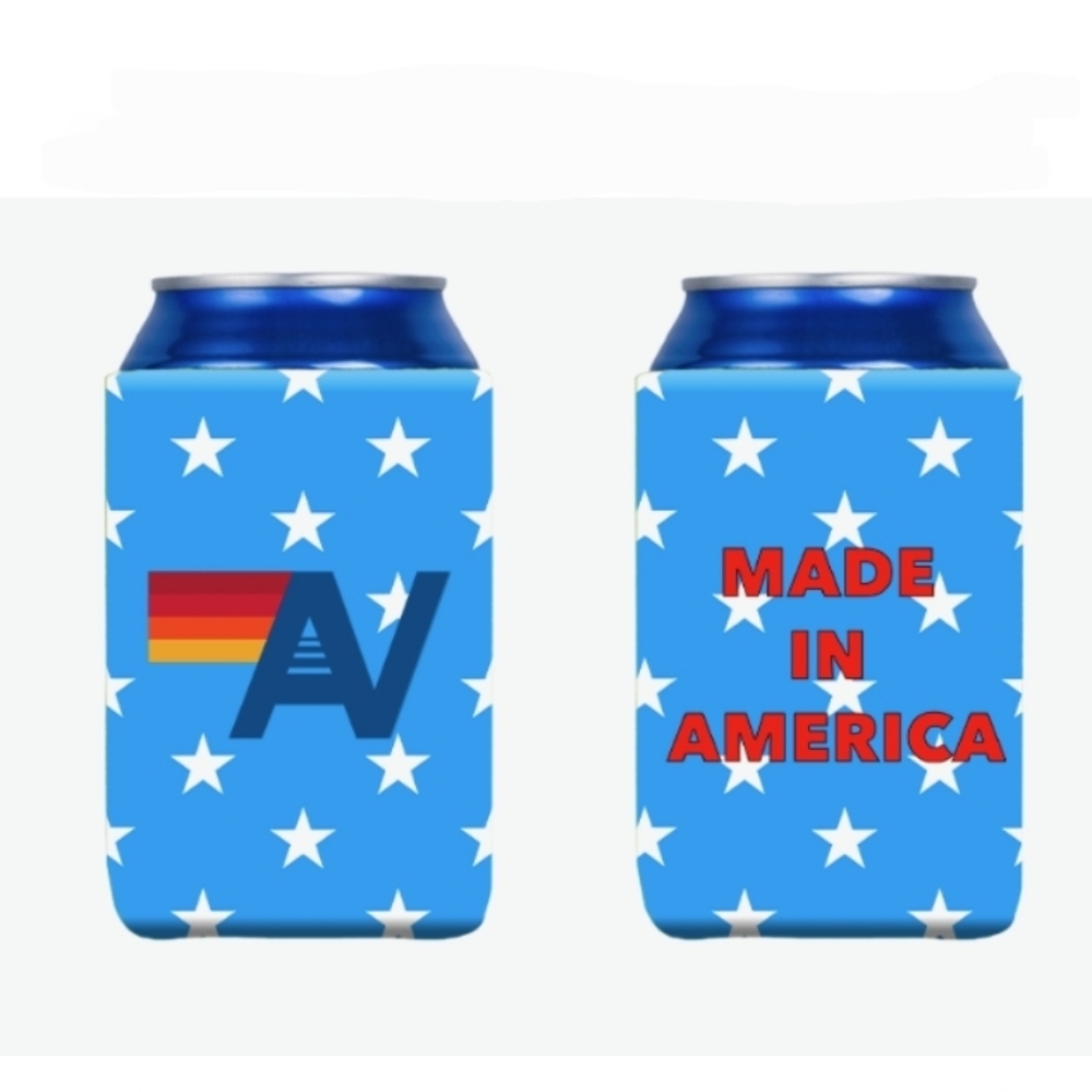 Aviator Nation USA Koozie